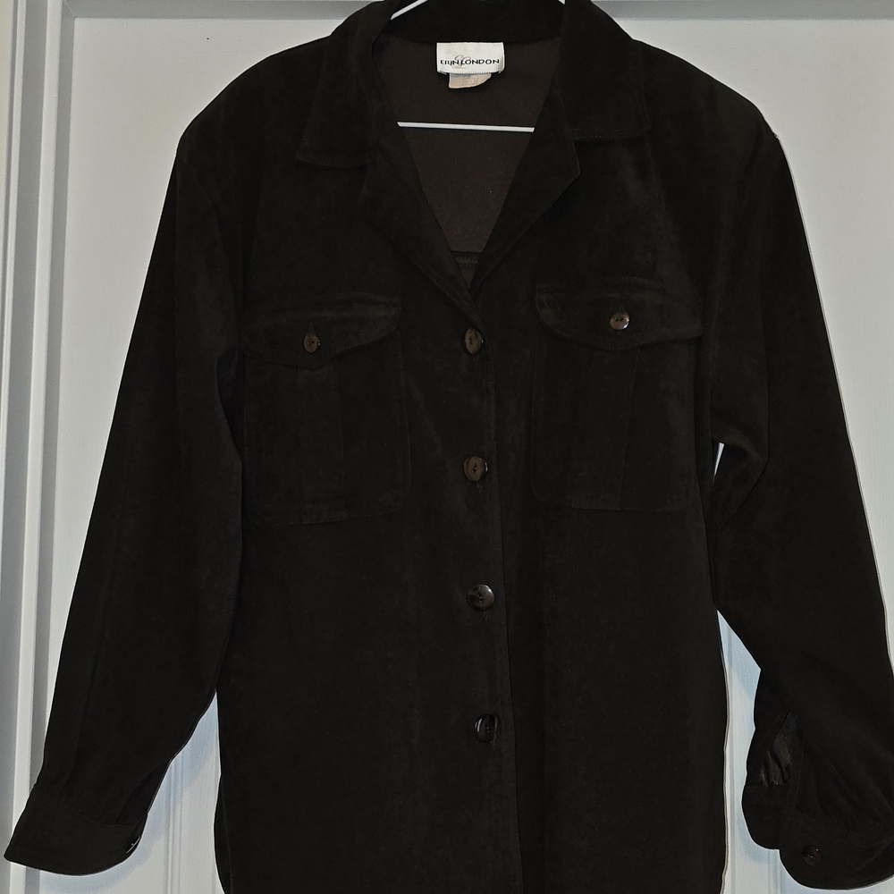 Erin London Black Utility Jacket